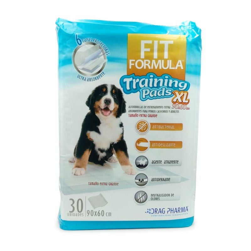 Fit Formula - Pads De Entrenamiento Para Perro Xl 90X60 Cm
