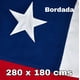 thumbnail image 1 of Bandera Chilena Bordada 280x180 Cms, 1 of 2