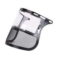 Magideal - Protección Facial Para Motosierras, Protección Facial Para Cortacéspedes, Protección Facial Multifuncional Para Silvicultura Con Buena Ventilación, Pa Visera De Malla.