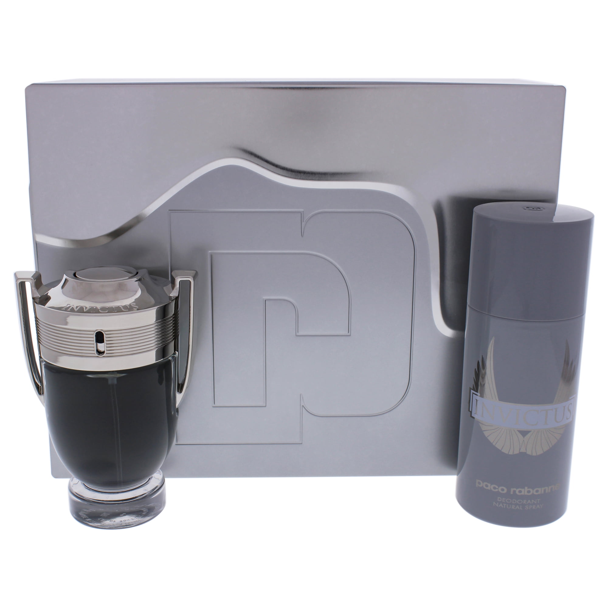 Set De Regalo Paco Rabanne Invictus Edt 100ml Hombre