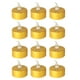 thumbnail image 1 of 12x Velas Pequeñas LED Tealights Velas De Té Eléctricas Decorativas De Cumpleaños Flash Amarillo Dorado, 1 of 2