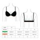 thumbnail image 4 of Bikini strapless con vuelos rojo Talla L, 4 of 4