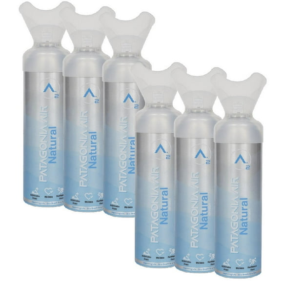 6 PACK - OXIGENO PORTATIL - NATURAL