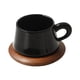 thumbnail image 1 of Taza De Café De Cerámica Con Platillo, Taza De Capuchino Para Fiestas, Oficina, Té De La Tarde, 1 of 5