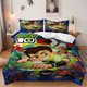 thumbnail image 1 of 3pcs Ben Tanner Alien Adventure Pattern Bedding Set Soft And Comfortable Suitable for All Seasons, 1 of 5