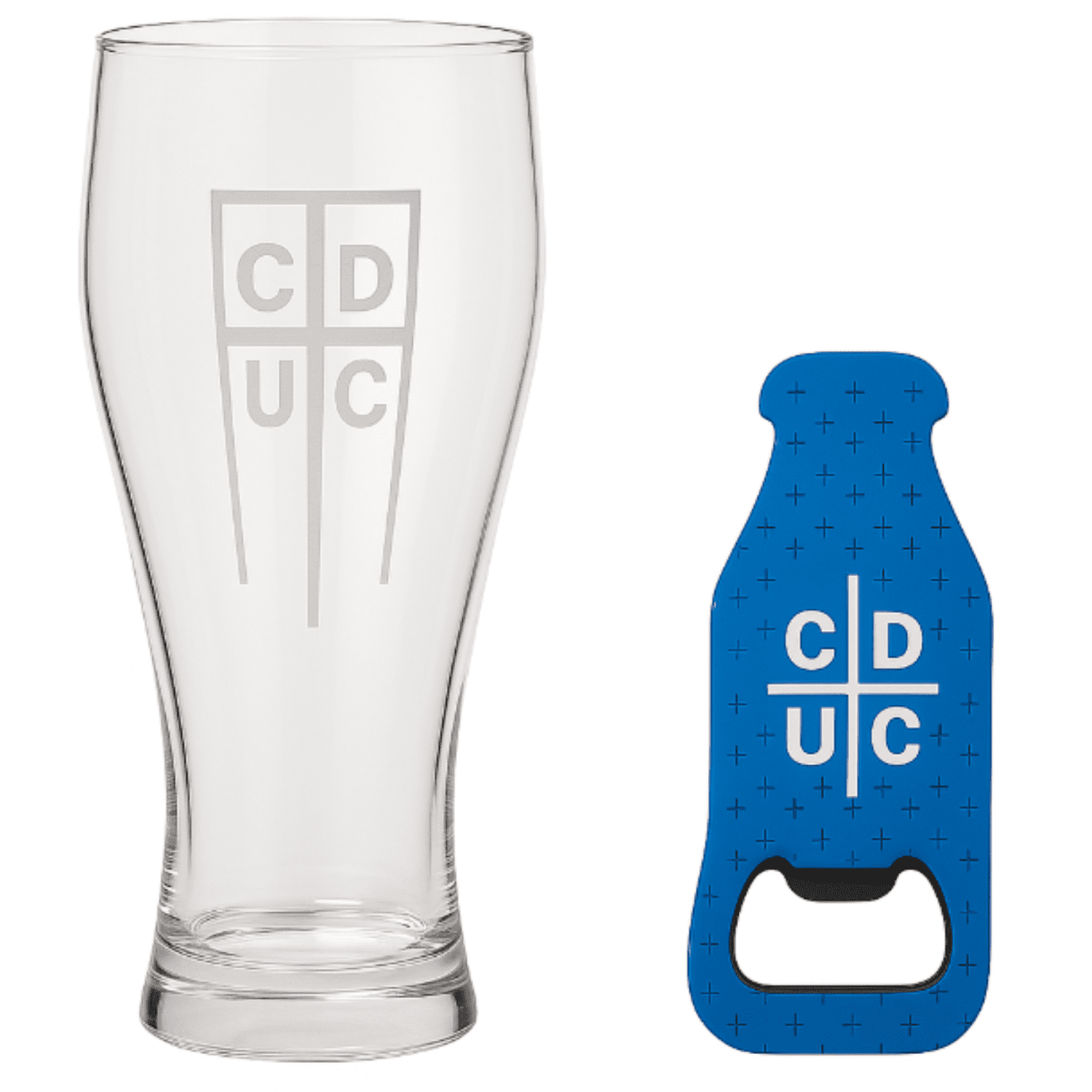 Genérico - Set Cervecero Cruzado Oficial Cduc Shopero Y Destapador