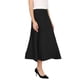 thumbnail image 4 of INSPIRE CHIC Falda de Línea A para Mujer, Cintura Alta Elástica, Falda Maxi con Bolsillos XL Negro, 4 of 5