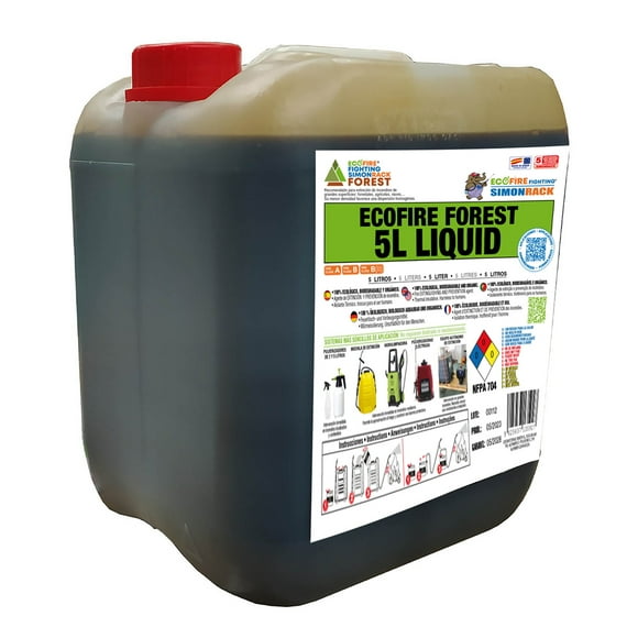 Extintor De Fuego Ecofire Fighting Forest Bidón De 5 Lt