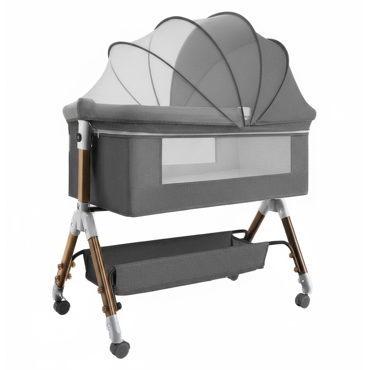 Mundo Online - Cuna Colecho Moises Bebe Mecedora Con Mudador