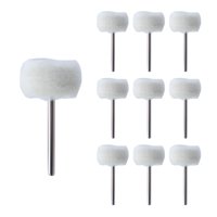 Magideal - Ruedas De De Pulido De Lana Rueda De Pulido Rueda Abrasiva, Accesorios De Herramienta De Taladro Rotanti Para Correa De Reloj Talla De Estilo B