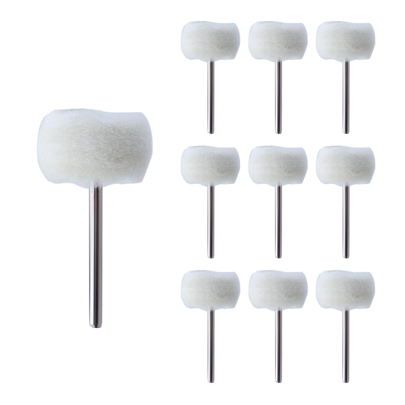 Magideal - Ruedas De De Pulido De Lana Rueda De Pulido Rueda Abrasiva, Accesorios De Herramienta De Taladro Rotanti Para Correa De Reloj Talla De Estilo B