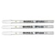 thumbnail image 2 of Set de lápices gel Gelly Roll 3 grosores Blanco, 2 of 4