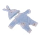 thumbnail image 2 of Precioso traje de sombrero de mono de peluche para 25 cm Mellchan Baby Doll Accesorios Azul, 2 of 3
