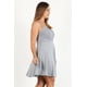 thumbnail image 4 of Vestido sin Mangas con Estampado Liso de Talla Grande, 4 of 5
