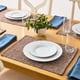 thumbnail image 3 of Mantel Individual Sweet Home Collection Chocolate Paquete 6, 3 of 3