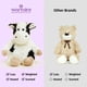 thumbnail image 3 of Peluche Warmies, vaca blanca y negra, apta para microondas y pesa, 3 of 3