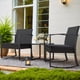 thumbnail image 5 of Juego de muebles de patio Homall de 3 piezas con sillas mecedoras de resina, 5 of 7