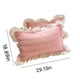 thumbnail image 2 of Fundas de almohada de poliéster con rayas rosas de la colección Vintage, estándar, transpirables (2 unidades), 2 of 3