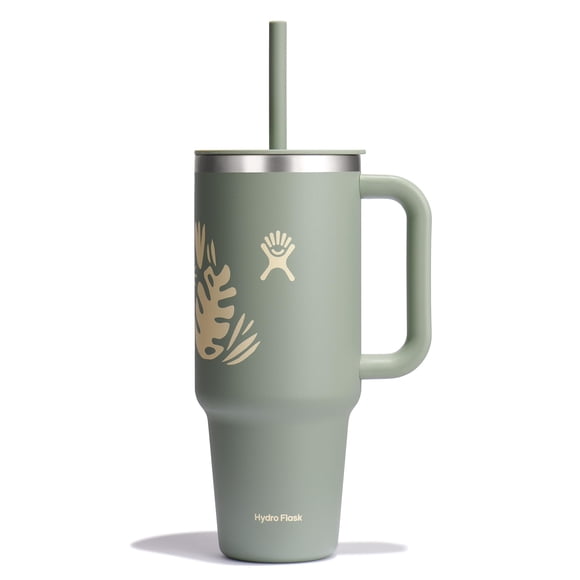 Vaso De Viaje Botanical Bliss Green De 1 2 L Con Asa