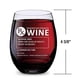 thumbnail image 2 of Copa de vino GSM Brands Stemless para farmacéutico, 480 ml, Tritan, 2 of 4