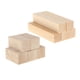 thumbnail image 1 of 10x Bloques De Madera Inacabados Naturales DIY Modelado De Materiales De Carpintería Artesanía, 1 of 5
