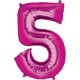 thumbnail image 4 of Globos Anagram Moana para Fiesta de 5.º Cumpleaños, 4 of 9