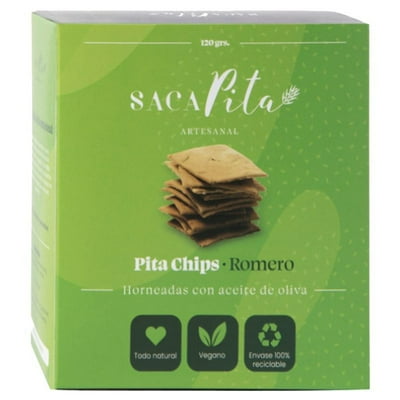 Galletas Saladas Artesanales Romero Caja 120 G Sacapita