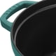 thumbnail image 3 of Horno holandés STAUB de hierro fundido, 7 litros, turquesa, fabricado en Francia, 3 of 5