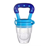 Genérica - Chupete Mordedor Alimentario De Frutas Verduras Bebes Azul