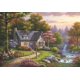 thumbnail image 2 of Puzzle Anatolian, 2000 piezas, Stonybrook Falls Cottage, 2 of 7