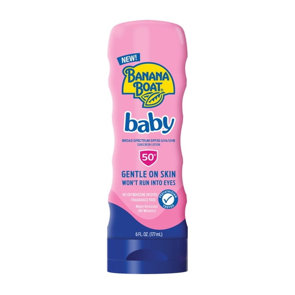 Loción protectora solar Banana Boat Baby SPF60+ 177 mL