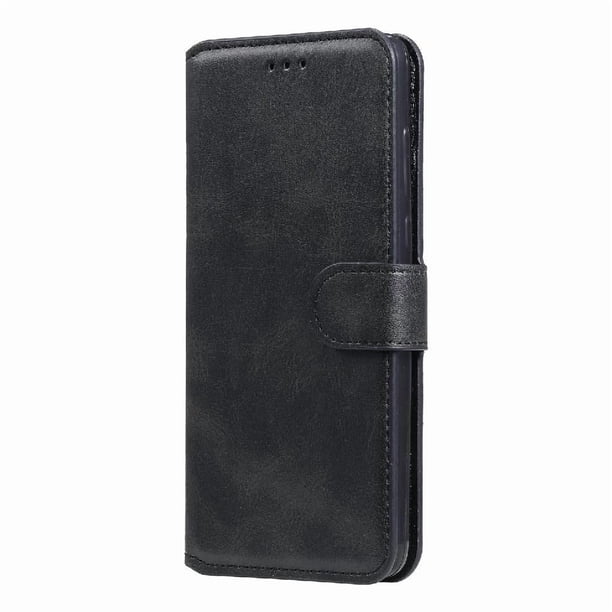 Funda Billetera para Xiaomi Poco F3 con Porta Tarjetas y Soporte Ajustable Negro