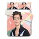 thumbnail image 1 of Harry Edward Style Singer Bedding Set 3-piece Duvet Cover Pillowcase 3-Piece Bedding Set (1 Duvet Cover + 2 Pillow Shams), 1 of 5
