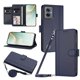 thumbnail image 1 of Funda Cartera para Motorola MOTO G55 5G con Bolsillo para Billetes, Azul, 1 of 6