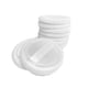 thumbnail image 5 of Paquete de 10 borlas de algodón para polvos cosméticos, almohadillas de maquillaje con cinta, borlas para polvos faciales sueltos y base, 5 of 6