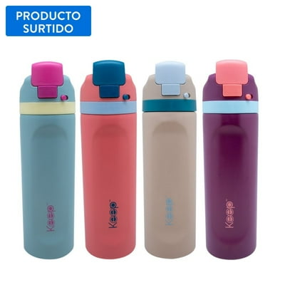 Botella Acero Inoxidable - Plástico 720Ml Keep