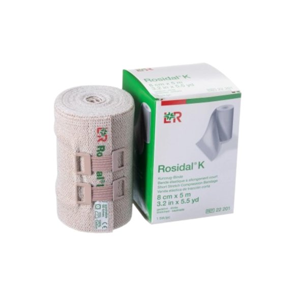 Vendaje Lohmann & Rauscher 8 cm x 5 m 1 rollo