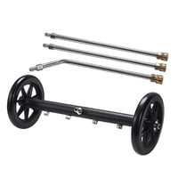 Magideal - Lavadora De Coche 1/4 , Rápida, Con Rodillo, Accesorios De Lavadora Eléctrica De 4000 Psi, Lavadora A , Escoba De Agua , Solo 3 Varitas