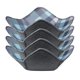 thumbnail image 1 of Portacuencos Aticca 18 cm Pack de 4, azul gris multicolor, 1 of 8