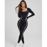 Flix Spa - Enterito Modelador Mujer Manga Larga Sport