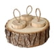 thumbnail image 3 of Juguete de forrajeo para hámster, golosinas portátiles de madera, juguete interactivo de enriquecimiento, dispensador de golosinas de entrenamiento , color de madera, 3 of 5