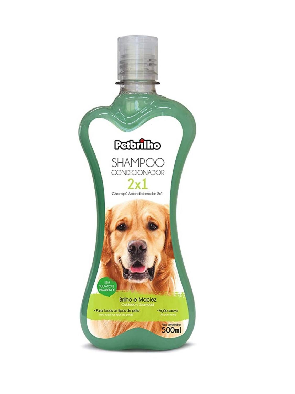 Genérico - Shampoo Acondicionador 2En1 500Ml Perros Y Gatos Verde