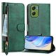 thumbnail image 1 of Funda Billetera Cremallera para Motorola Moto G06 4G con Porta Tarjetas, Soporte y Correa Verde, 1 of 5