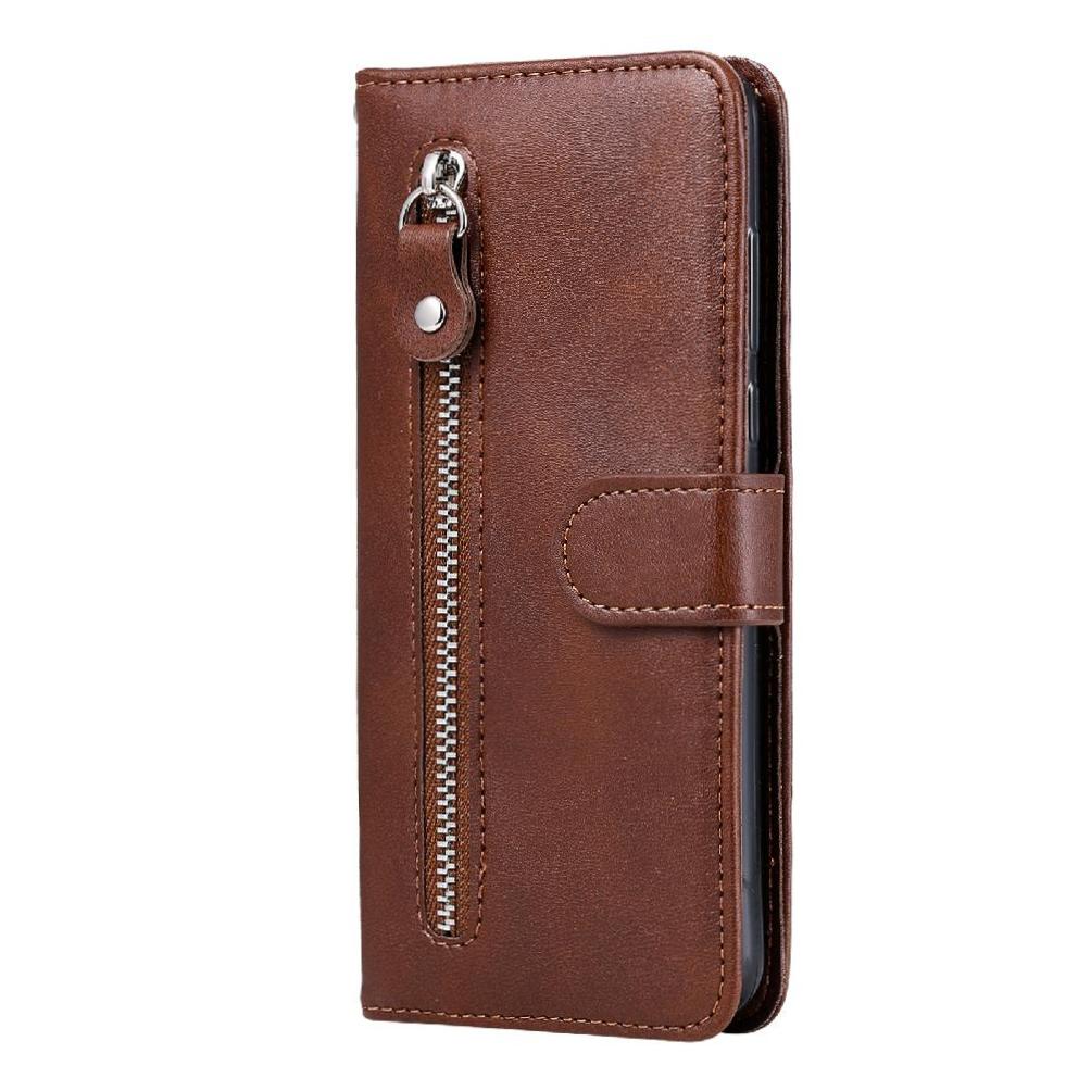 Gangxun - Funda Con Cremallera Para Samsung Galaxy M53 5G, Carcasa Cartera De Cuero Pu Con Soporte Y Tarjetero