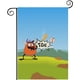 thumbnail image 1 of Bandera de Jardín Temática Monster Bash Desmarcar 28x45 cm, 1 of 5