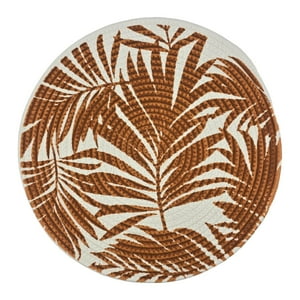 Fliperex - Set 2 Base Para Olla Cosas Calientes Individuales Terracota Rojo