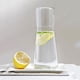 thumbnail image 3 of Juego de jarras de agua junto a la cama ZILJJ de vidrio transparente de 850 ml con vaso, 3 of 8