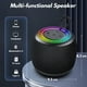 thumbnail image 3 of Parlante Bluetooth, Mini Parlante Bluetooth JYX Estéreo Para Fiestas De 10 W Con Luz Rgb, Alcance Bluetooth De 10m, L7-Black, 3 of 9