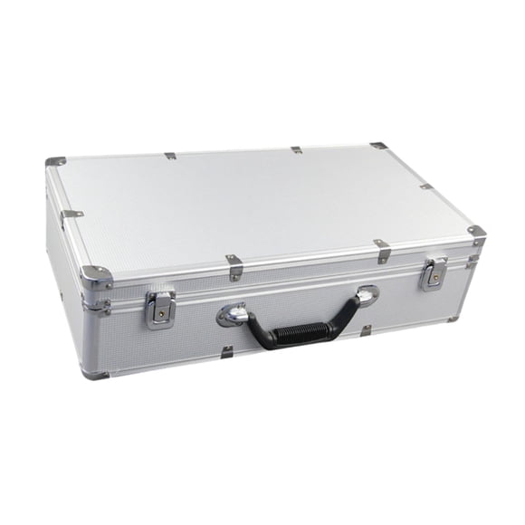 Mic Caja Dura De Cuatro Canales Almacenamiento De Micrófono Para Actividades Al Aire Libre KTV Party White Songhen