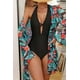 thumbnail image 3 of Traje De Baño + Pareo Kimono Floral Sexy Gloriahoon, 3 of 8